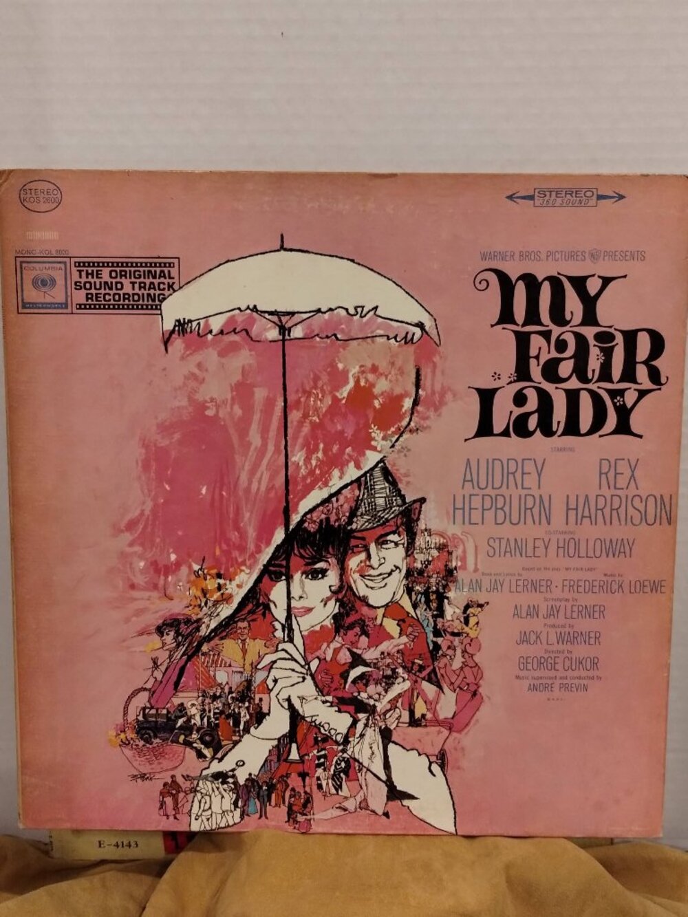 My Fair Lady Soundtrack Vinyl LP - 1964 Columbia KOS 2600 Gatefold Stereo